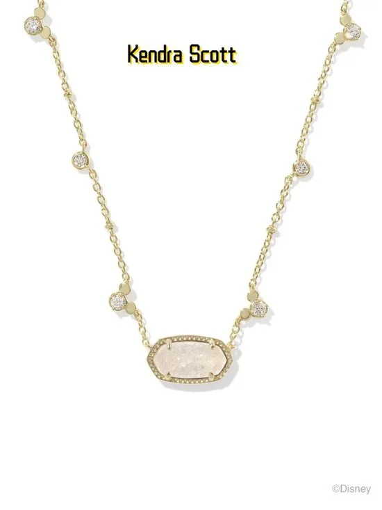 Disney | Kendra Scott Gold Mickey Mouse Elisa Short Pendant Necklace - Picture 2 of 3